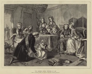 Die Königinnenloge, Windsor, 1786